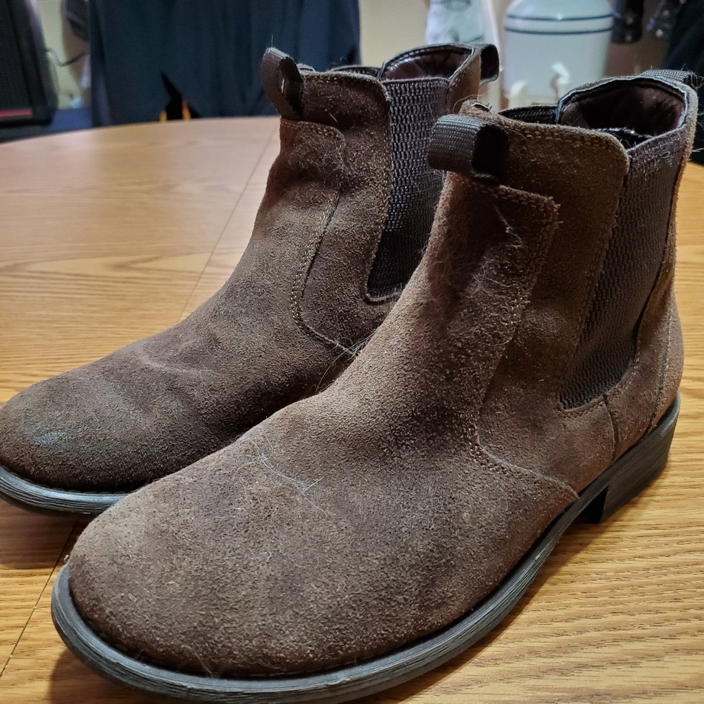 Eastland Daily Double Chocolate Chelsea Boot 9D